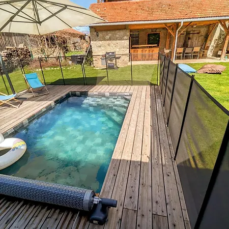 Βίλα La Fontaine & Piscine Chauffee - Corps D Uriage Saint-Martin-dʼUriage
